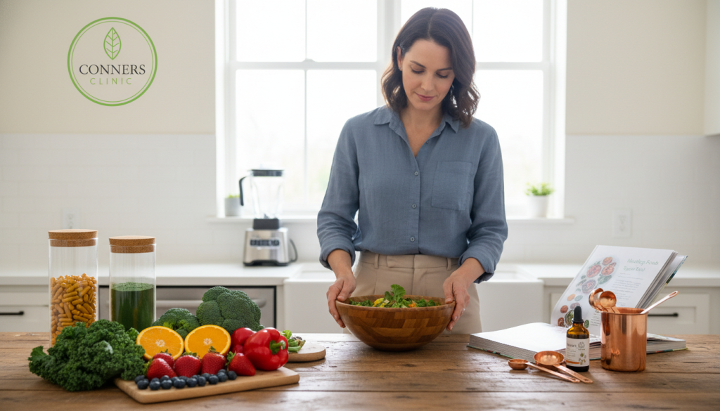 balancing diet and supplement intake