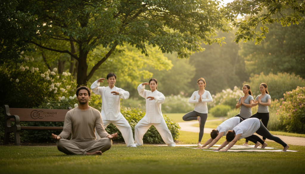 mind-body therapies meditation yoga tai chi